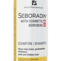 Seboradin, szampon z naftą kosmetyczną, przywraca włosom nawilżenie i blask, 200 ml