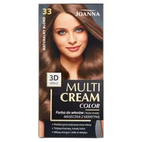 Joanna Multi Cream Color farba do włosów, naturalny blond 33, 1 szt.