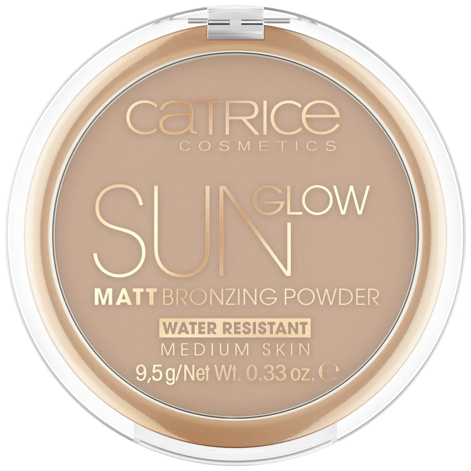 CATRICE Sun Glow Matt Bronzing Powder puder brązujący 030, 9,5 g