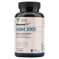 Pharmovit Classic MSM 2000 Siarka organiczna, suplement diety, 150 g
