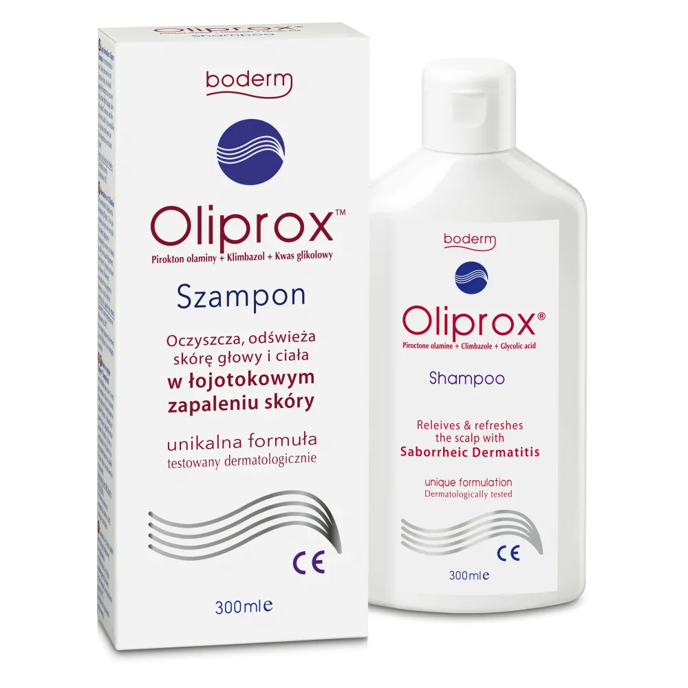 Oliprox, szampon na łojotokowe zapalenie skóry, 300 ml 