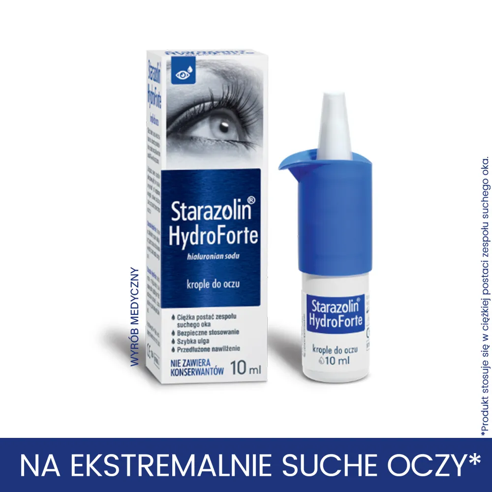 Starazolin Hydroforte, krople do oczu, 10 ml