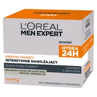 L`Oreal Men Expert Hydra Krem nawilżający 24h, 50 ml