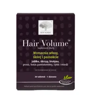 Hair Volume - Suplement Diety wzmacniający włosy, skórę i paznokcie, 30 tabletek