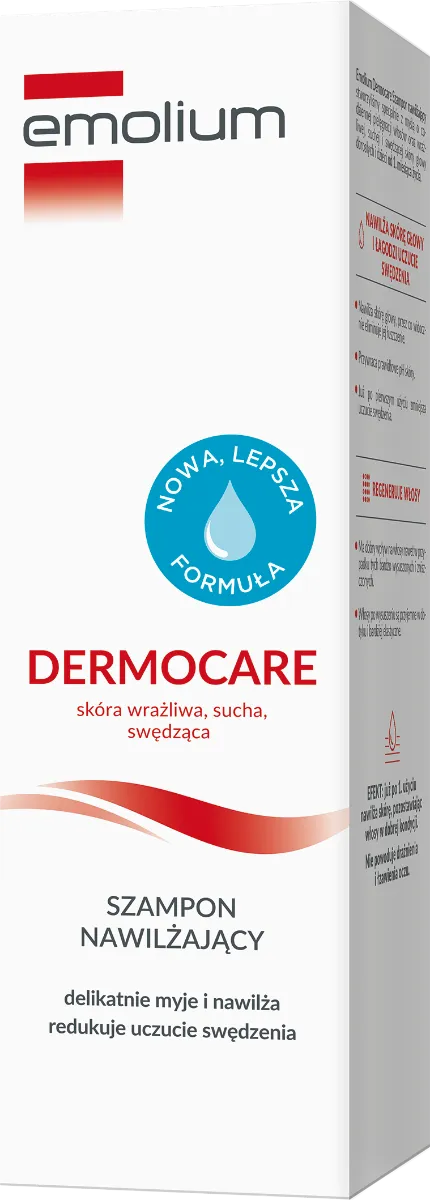 Emolium Dermocare, szampon nawilżający od 1 miesiąca, 200 ml