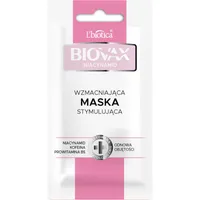 Biovax Niacynamid, maska do włosów wmacniająca, 20 ml