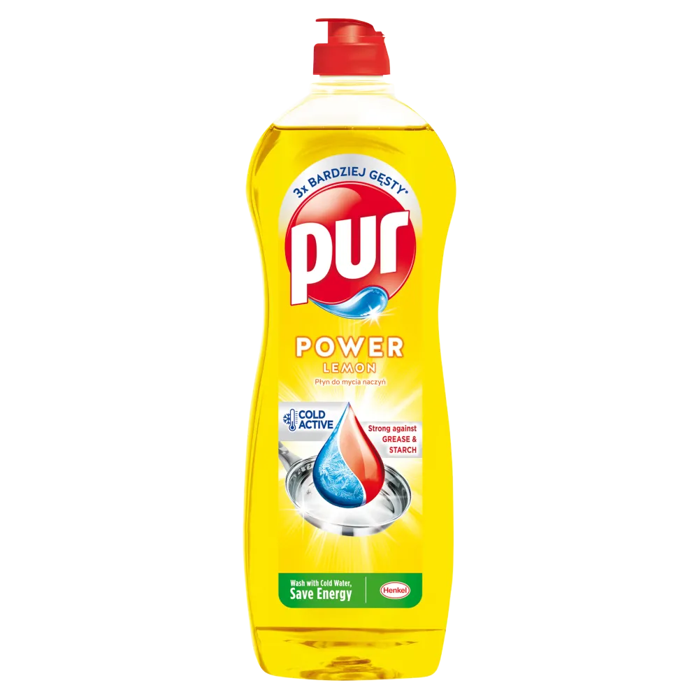 Pur Power płyn do mycia naczyń, Lemon, 750 ml