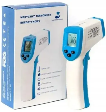 Diagnostic Pharma termometr medyczny na podczerwień WT188, 1 szt.