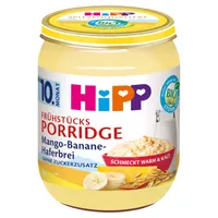 HiPP BIO Owsianka na mleku z mango i bananami od 10. miesiąca, 160 g