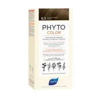 Phyto Color, farba do włosów, 6,3 ciemny złoty blond, 1 opakowanie