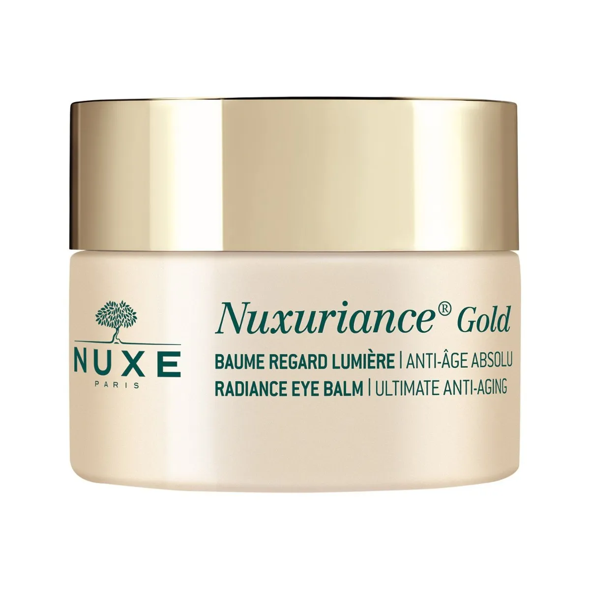 Nuxe Nuxuriance Gold, rozświetlający balsam pod oczy, 15 ml 