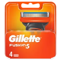 Gillette Fusion Wkład do maszynki manualnej do golenia dla mężczyzn, 4 szt.