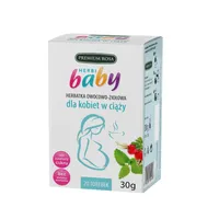 Premium Rosa Herbi Baby Herbatka owocowo-ziołowa dla kobiet w ciąży,  20 torebek