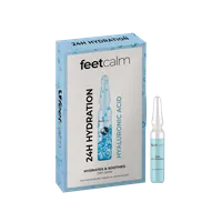 Feetcalm 24h Hydration Concentrate nawilżające ampułki do stóp z kwasem hialuronowym, 7 x 2 ml