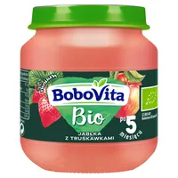 BoboVita BIO jabłko-truskawka 125 g