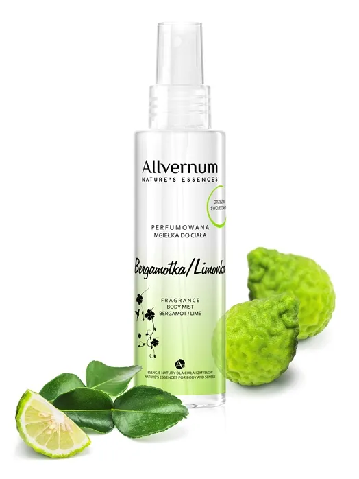 Allvernum Nature’s Essences perfumowana mgiełka do ciała, bergamotka/limonka, 125 ml