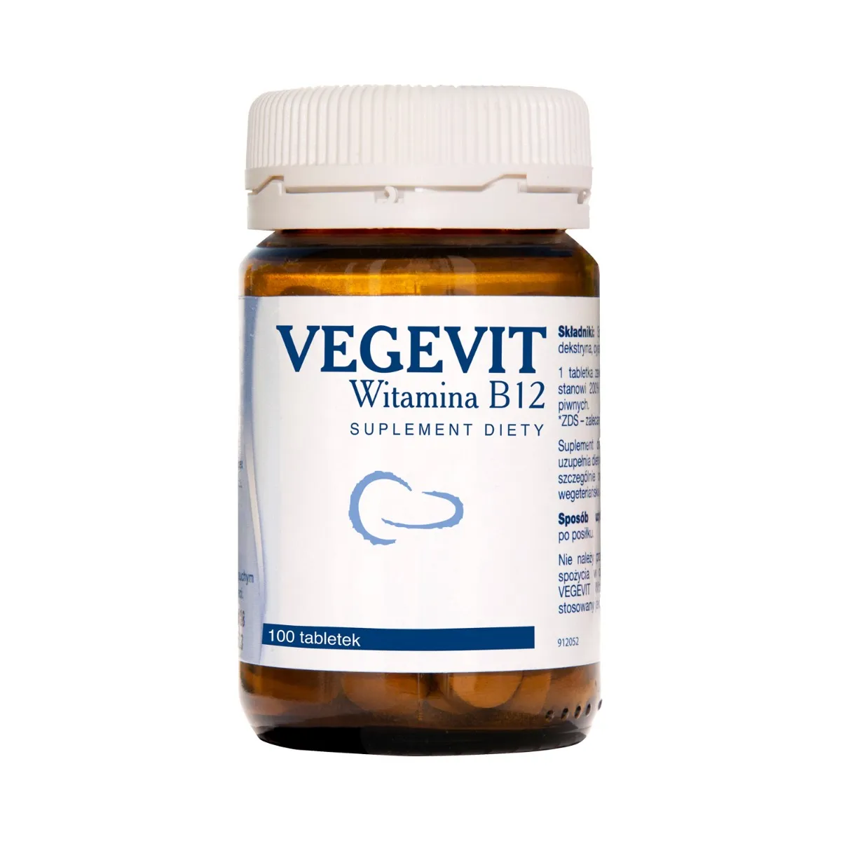 Vegevit Witamina B12, suplement diety, 100 tabletek