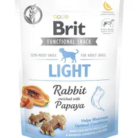 Brit Care Functional Snack Light Przysmak z królikiem i papają dla psów, 150 g