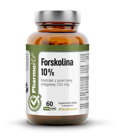 Pharmovit Forskolina 10%, suplement diety, 60 kapsułek