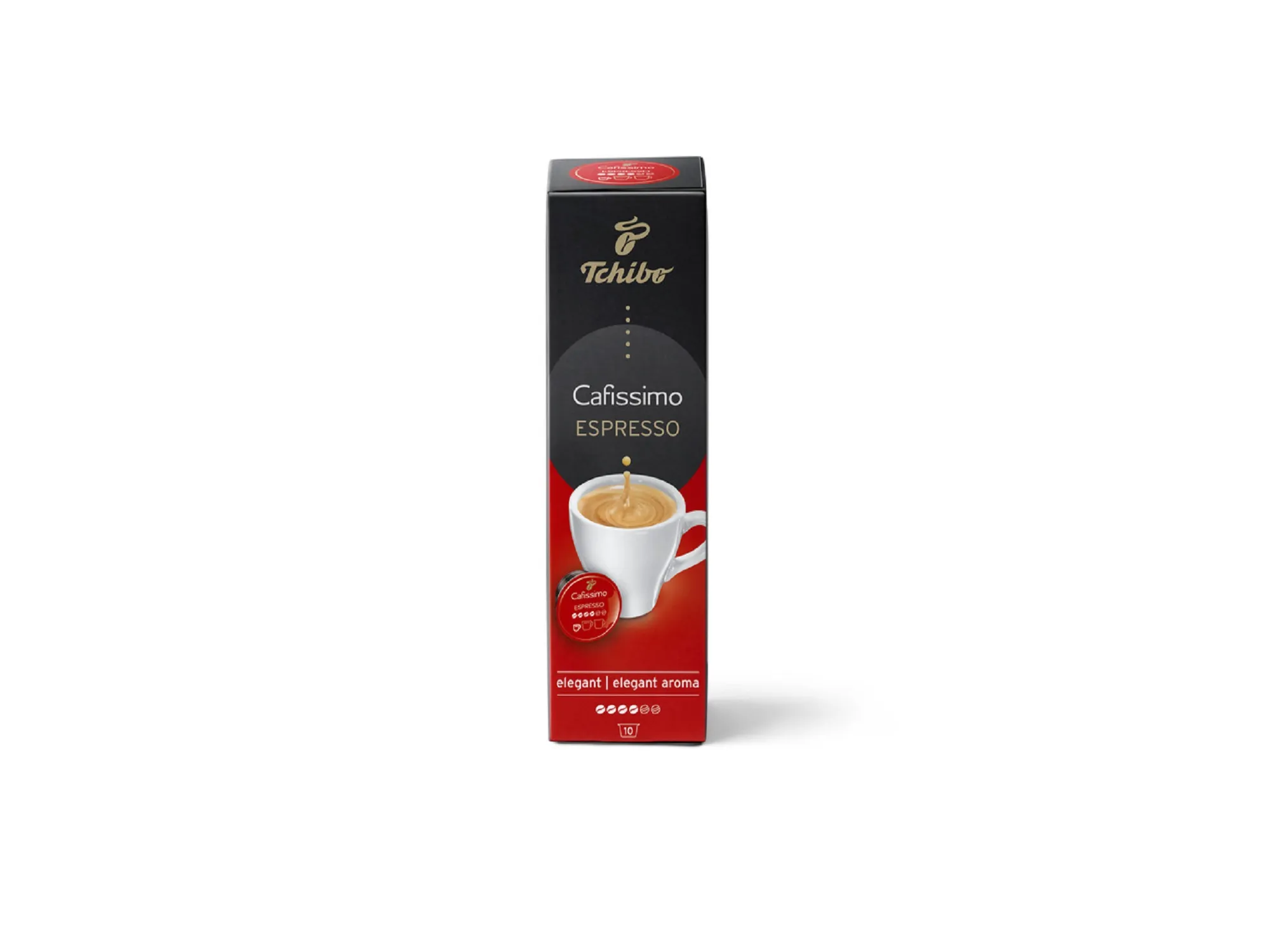 Tchibo Cafissimo Espresso Elegant Aroma kawa kapsułki, 10 szt.