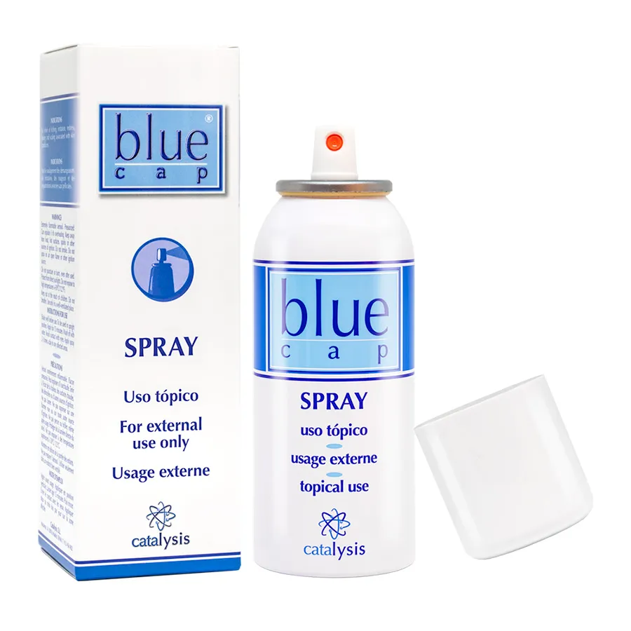 Blue Cap Spray, areozol do stosowania na skórę, 100 ml