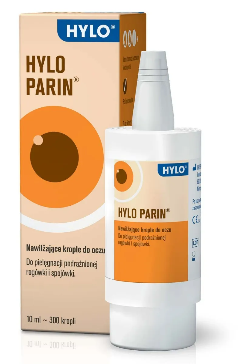 Hylo-Parin, krople do oczu, 10 ml 