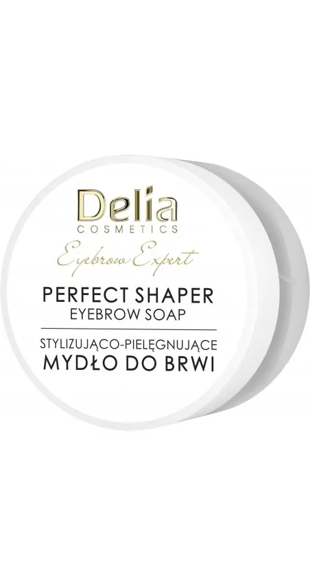 Delia Eyebrow Expert stylizująco-pielęgnujące mydło do brwi brązowe, 10 ml 