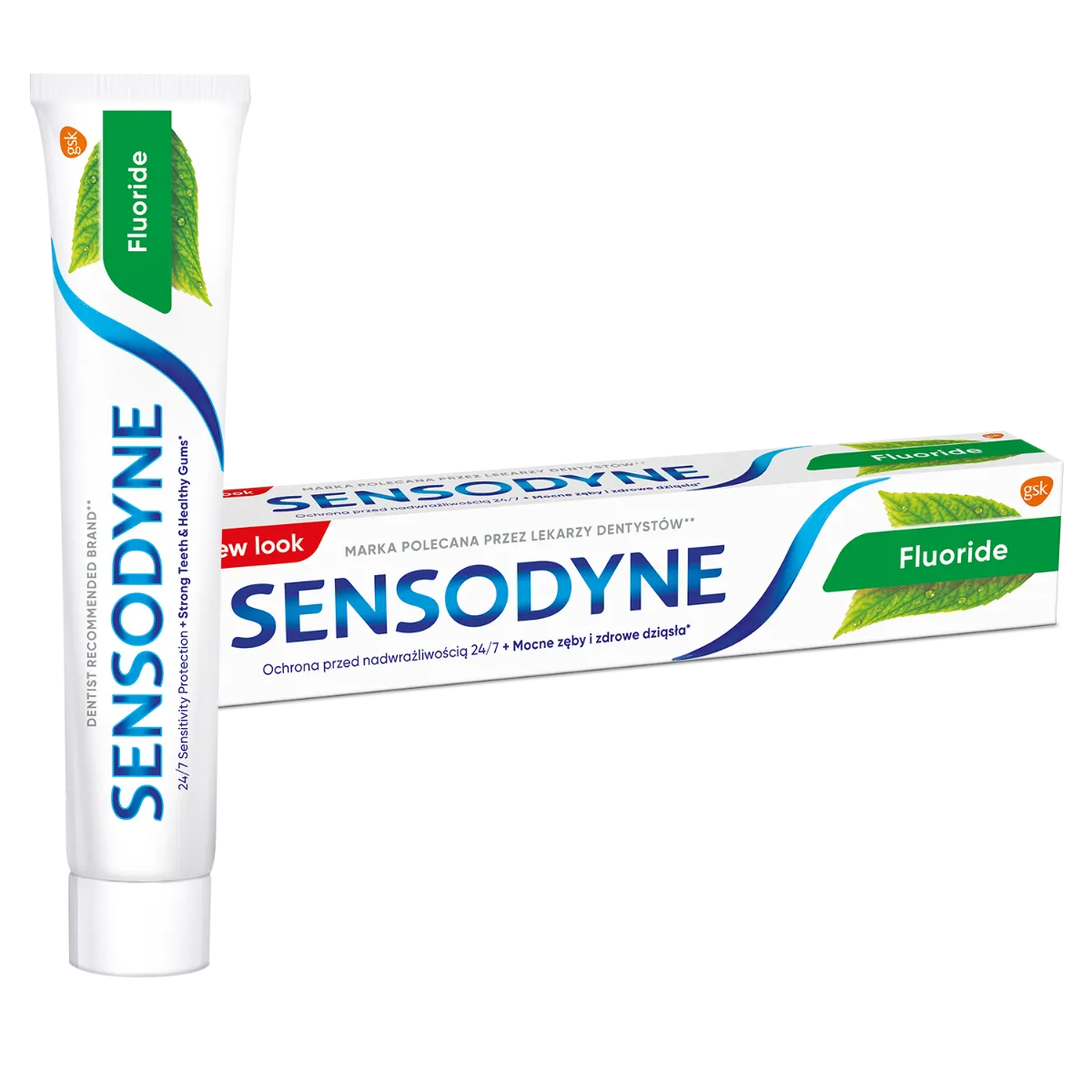 Sensodyne Fluoride, pasta do zębów z fluorkiem, 75 ml 