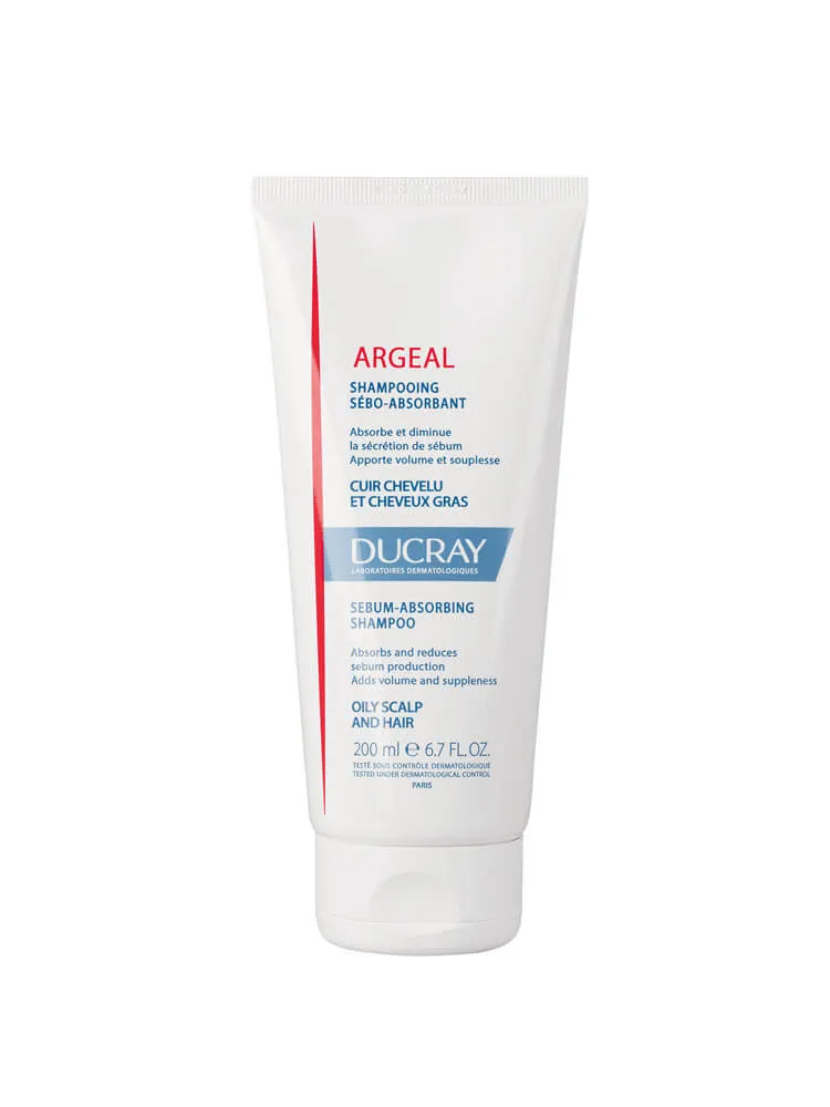 Ducray Argeal, szampon absorbujący sebum, 200 ml
