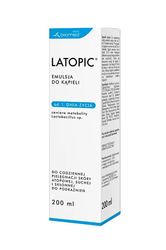 Latopic, emulsja do kąpieli, 200 ml