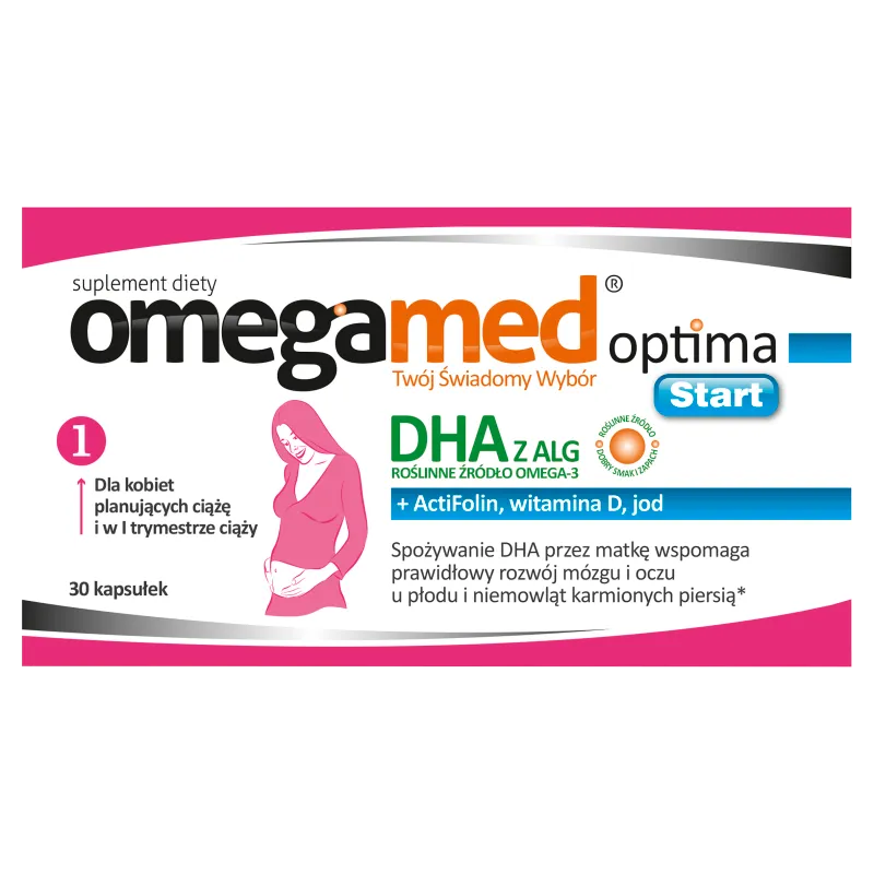 Omegamed Optima Start, 30 kapsułek