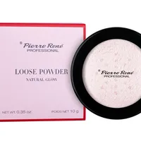 Pierre René Loose Powder Natural Glow Puder sypki nr 01 Pink, 10 g