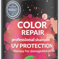 RONNEY Color Repair Professional Shampoo UV Protection Therapy For Damaged&Dyed Hair Szampon do włosów farbowanych, 1000 ml