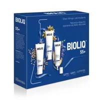 Bioliq 55+ zestaw liftingująco-odżywczy, krem na noc, 50 ml + krem na dzień, 50 ml + krem do powiek, 30 ml