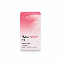ClearLab ClearColor 55 kolorowe soczewki kontaktowe błękitno-żółte -3.75, 2 szt.