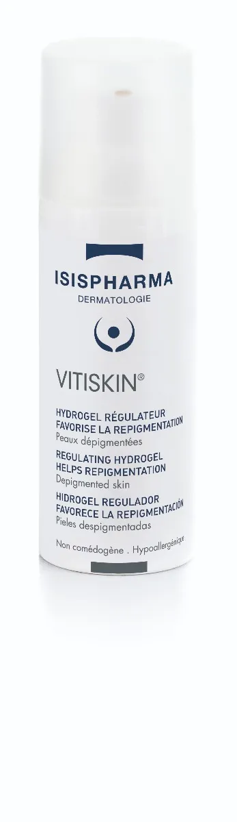 Isispharma Vitiskin, hydrożel likwidujący odbarwienia skóry (bielactwo), 50 ml
