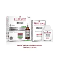 Bioxsine zestaw na wypadanie włosów, serum białe 3x50ml + szampon do włosów normalnych 300ml