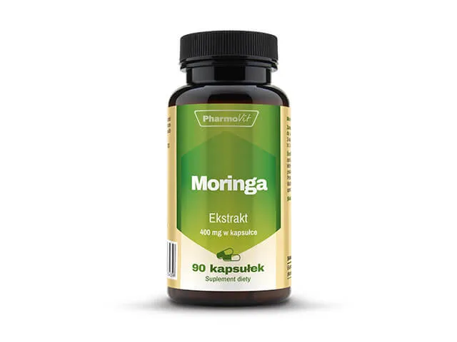 Moringa oleifera Pharmovit, suplement diety, 90 kapsułek
