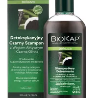 Biokap Bellezza, detoksykacyjny czarny szampon, 200 ml
