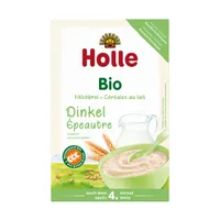 Holle BIO kaszka mleczno-orkiszowa pełnoziarnista, 250 g