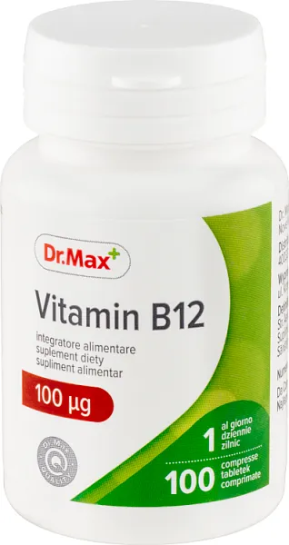 Vitamin B12 Dr.Max, 100 tabletek 