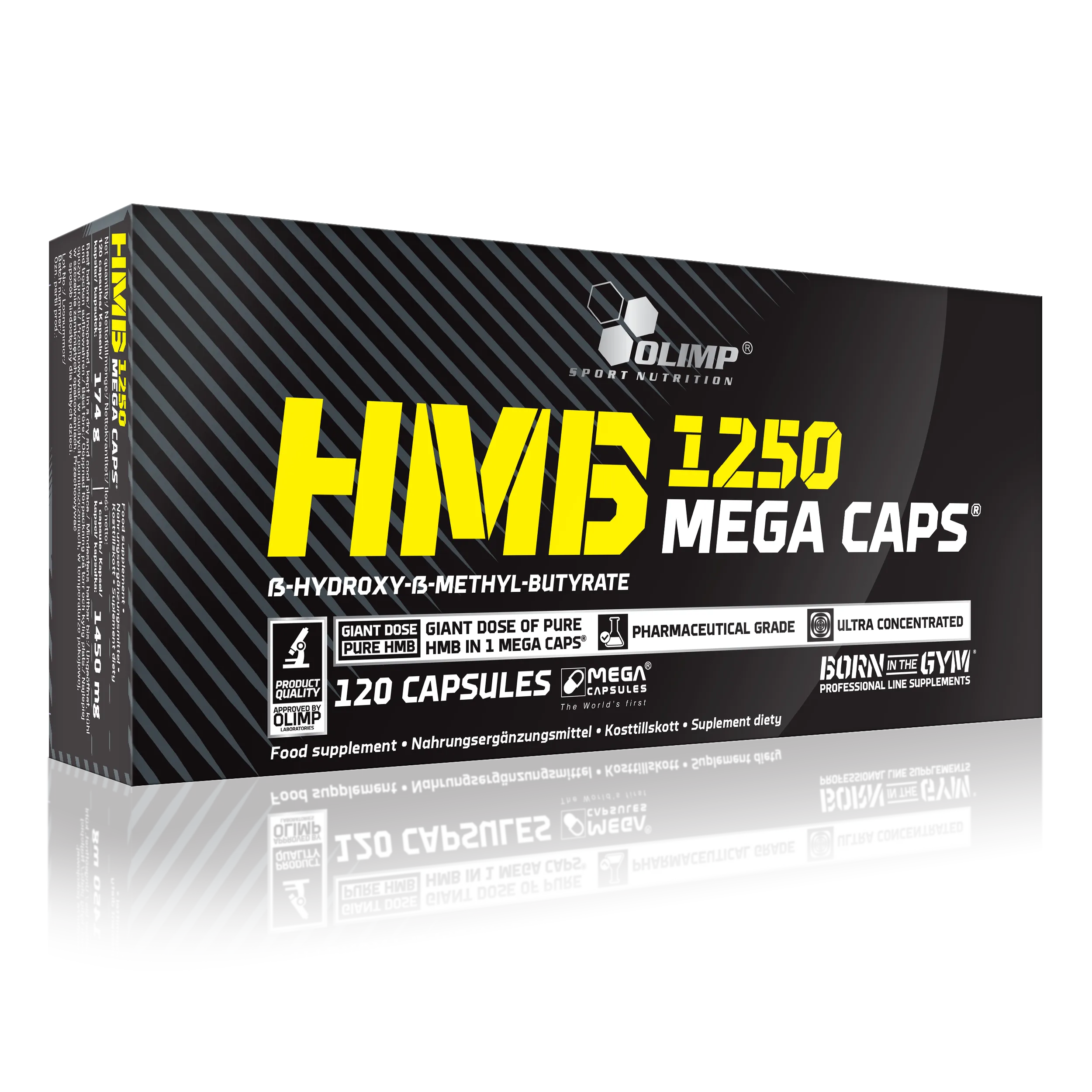 Olimp HMB Mega Caps, suplement diety, 120 kapsułek