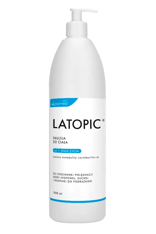 Latopic, emulsja do ciała, 1000 ml