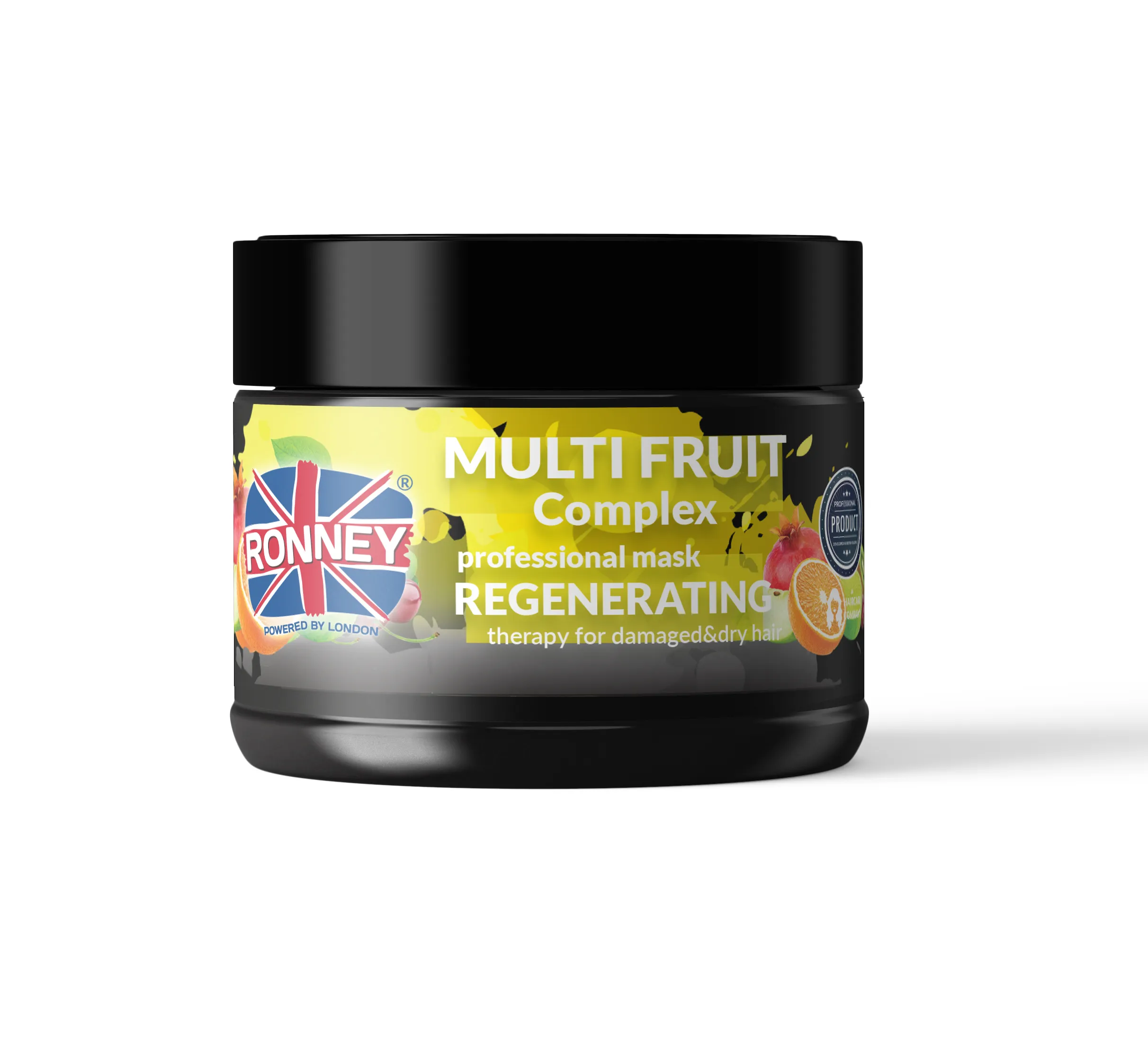 RONNEY Professional Multi Fruit Complex Regenerating maska regenerująca do włosów suchych i zniszczonych, 300 ml