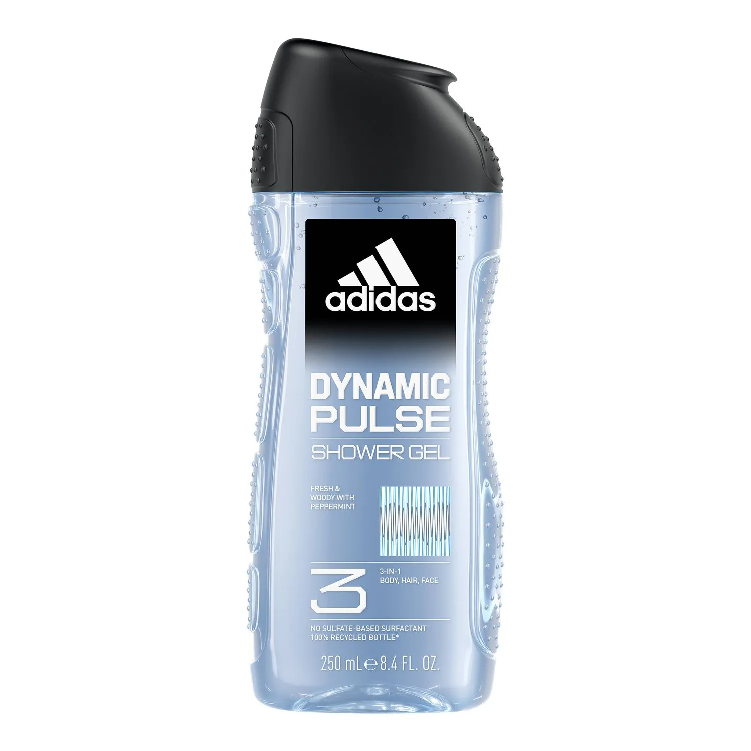 adidas Dynamic Pulse żel pod prysznic 3 w 1 dla mężczyzn, 250 ml