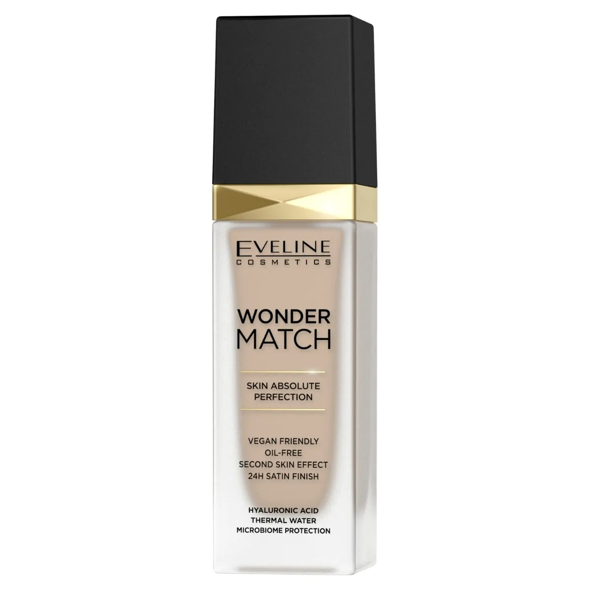 Eveline Cosmetics Wonder Match Luksusowy podkład do twarzy nr 12 Light Natural, 30 ml