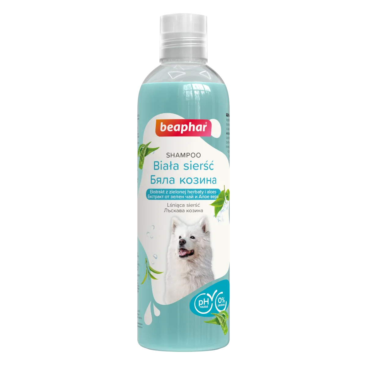 Beaphar Shampoo White Dog Szampon dla psów o sierści białej, 250 ml