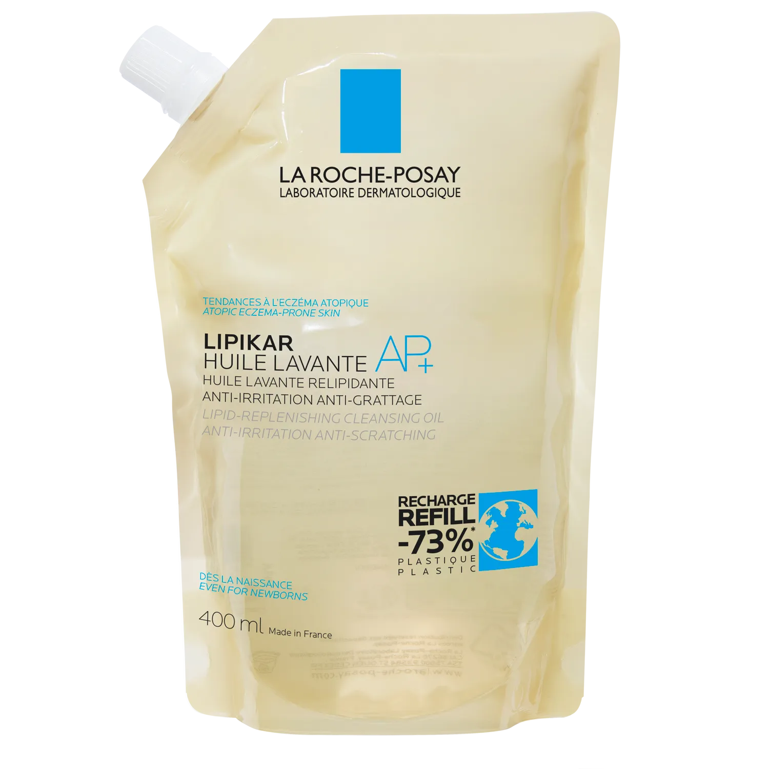 La Roche-Posay Lipikar Ap+ Huile Lavante olejek myjący (refill), 400 ml