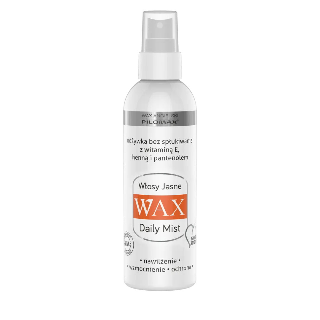Pilomax Wax Daily Mist Odżywka w sprayu bez spłukiwania, do włosów jasnych, 200 ml