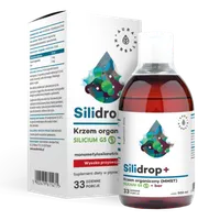 Aura Herbals, Silidrop, suplement diety, krzem organiczny (MMST) silicium G5 + bor, 500 ml